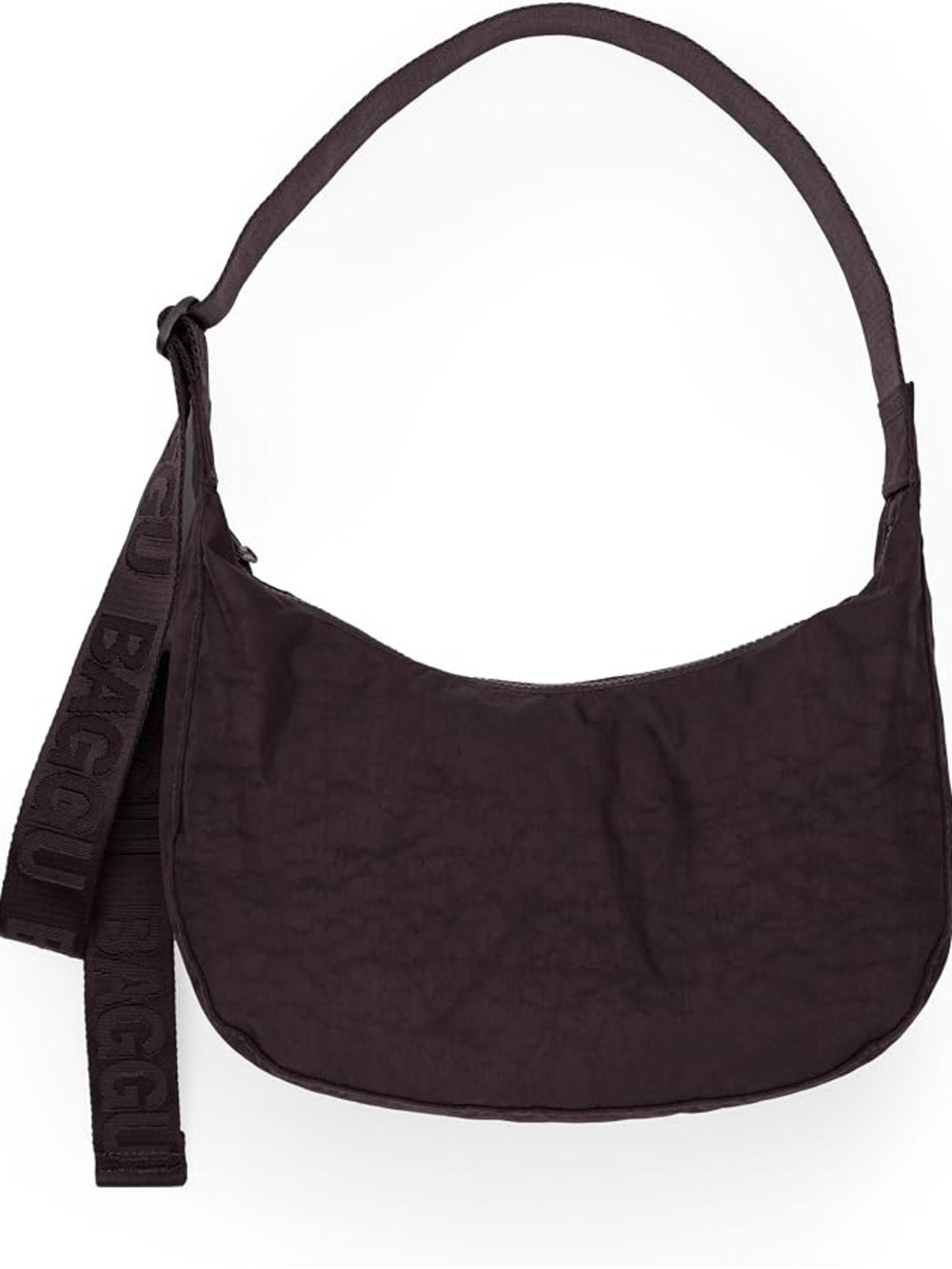 Chocolate Plum Baggu medium crescent
